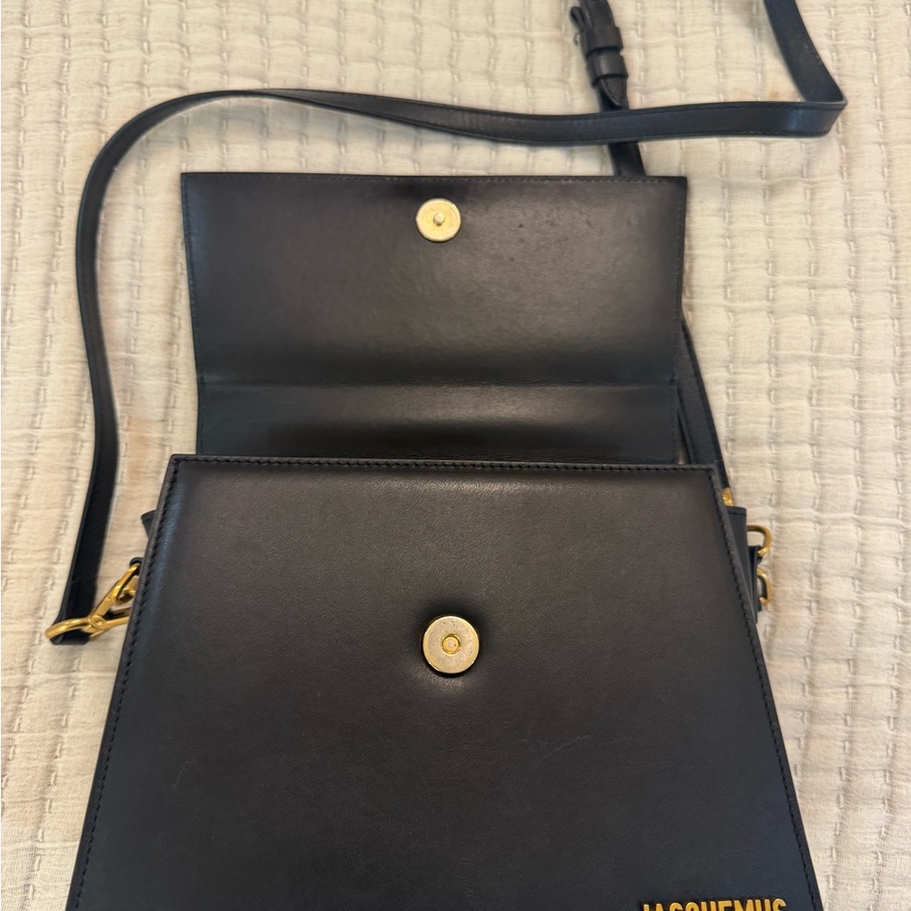 Jacquemus Black Leather Handbag - Picture 2 of 9